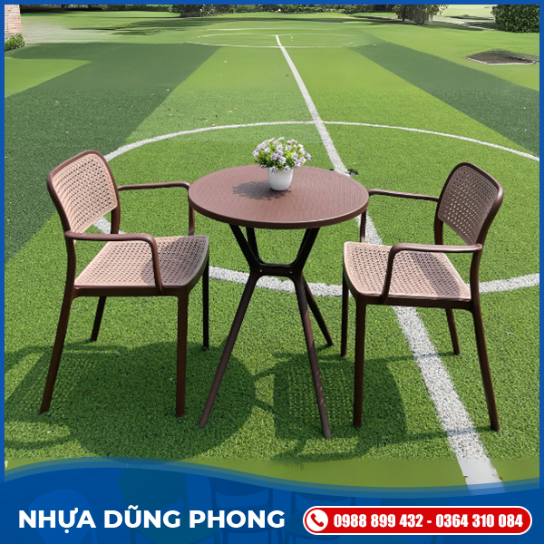 Ghế giả mây có tay	